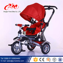 Alibaba bébé tricycle enfants vélo à yiwu / 4 en 1 trottinette à vendre / trois roues vélo pour enfants